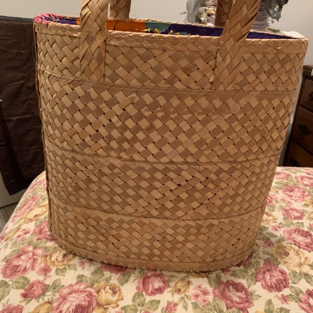 Bahamas wicker bag - Picture 6 of 6